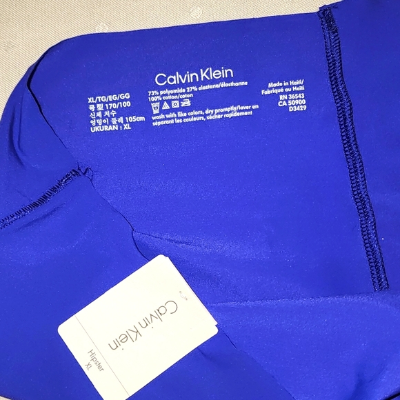 CALVIN KLEIN HIPSTER PANTIES SIZE X-LARGE - Picture 4 of 4